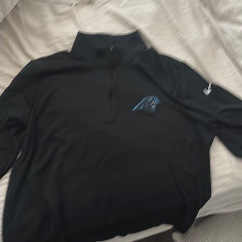 Nike Black Lightweight Shirt Jacket with High Collar